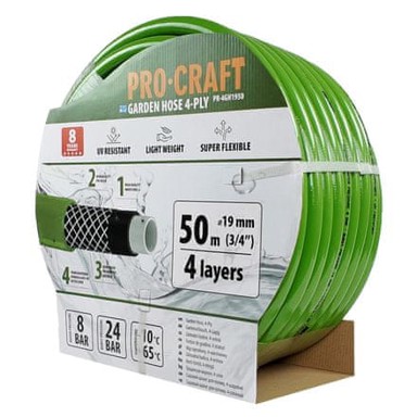 PROCRAFT Crijevo za zalijevanje PR-4GH1950, 3/4", 50 m